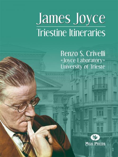 Cover of the book James Joyce. Triestine Itineraries by Renzo S. Crivelli, MGS Press