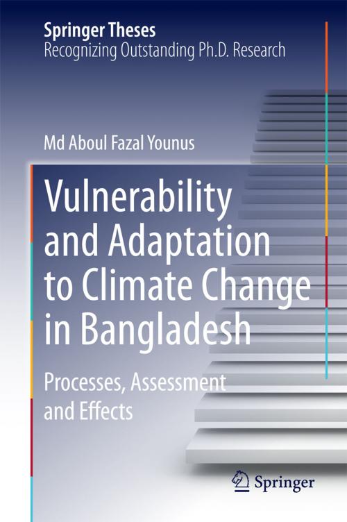 Cover of the book Vulnerability and Adaptation to Climate Change in Bangladesh by Md Aboul Fazal Younus, Springer Netherlands
