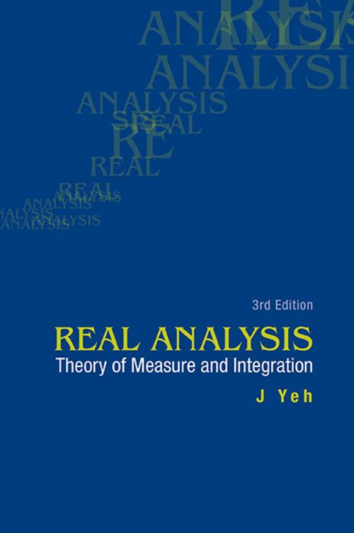 Cover of the book Real Analysis by J Yeh, World Scientific Publishing Company