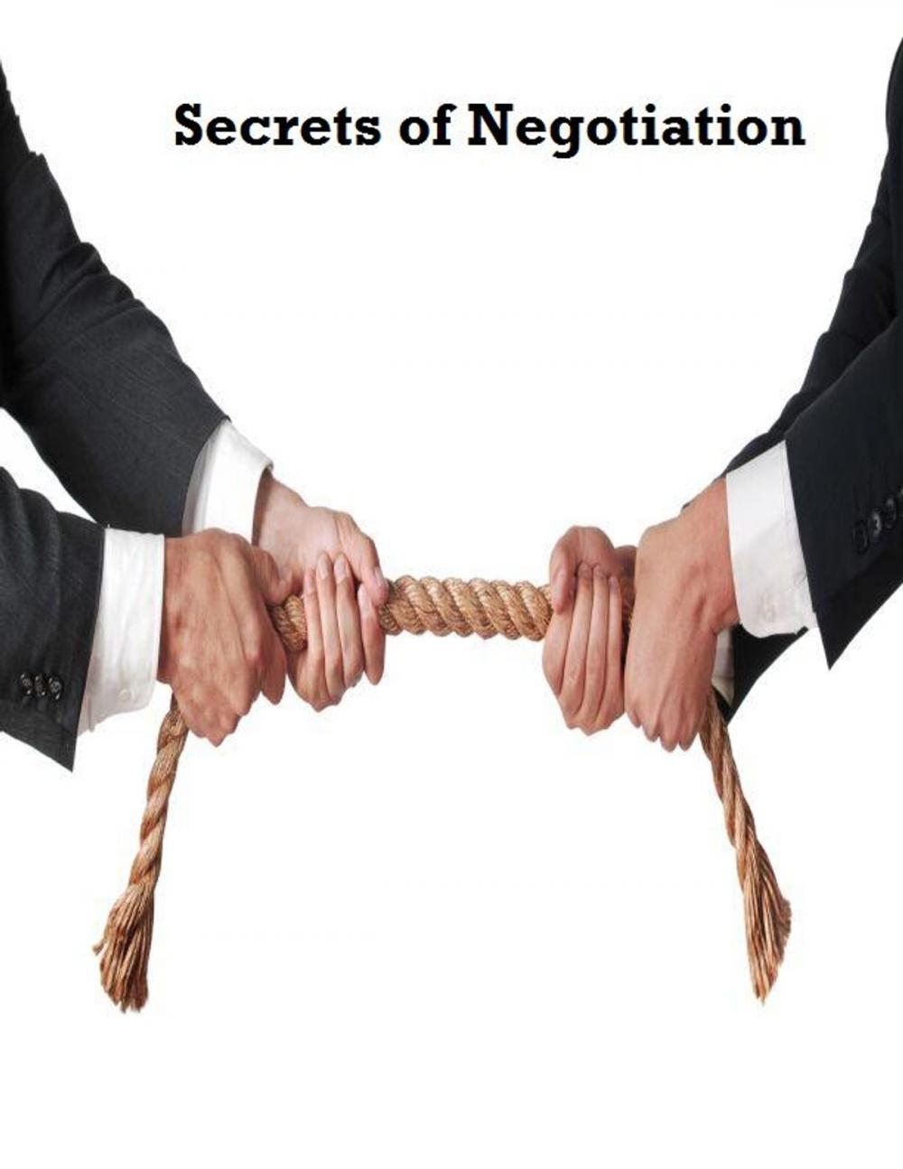Big bigCover of Secrets of Negotiation