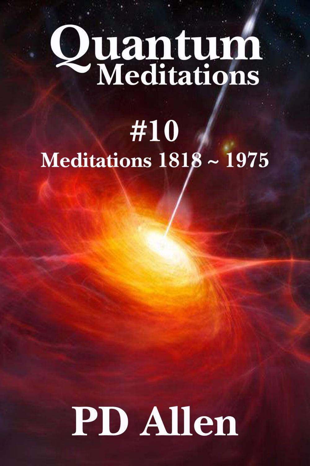 Big bigCover of Quantum Meditations #10