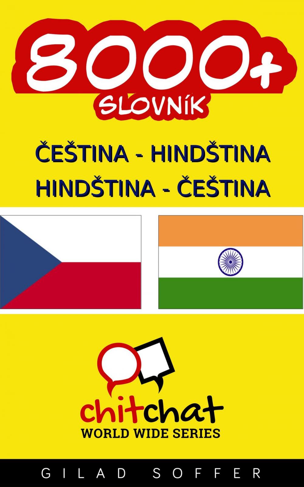 Big bigCover of 8000+ Czech - Hindi Hindi - Czech Vocabulary