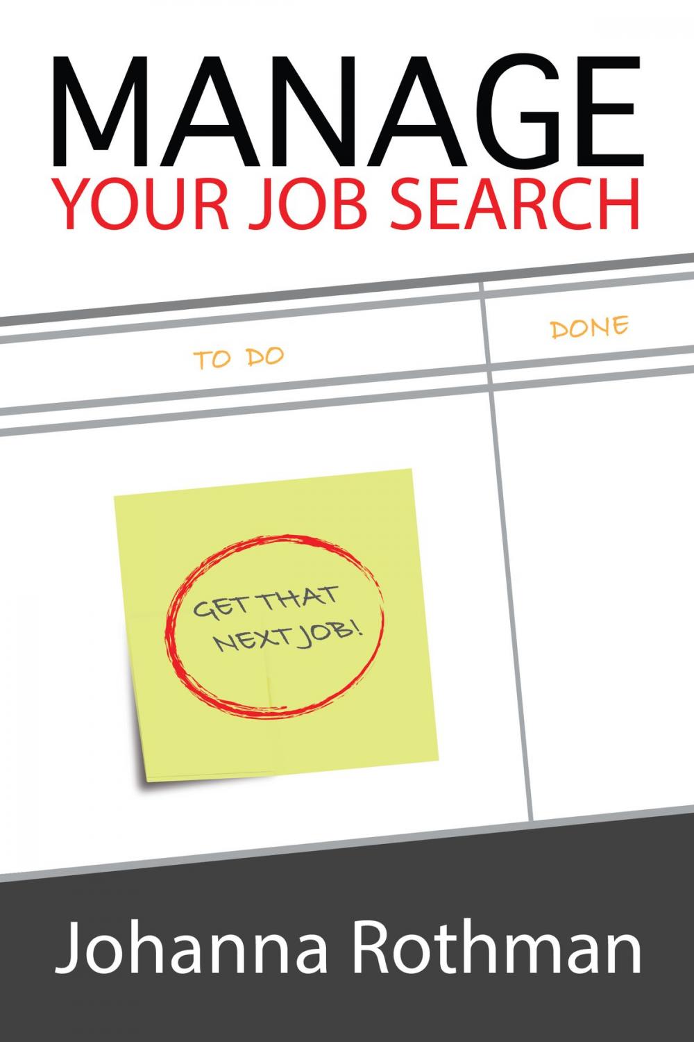 Big bigCover of Manage Your Job Search