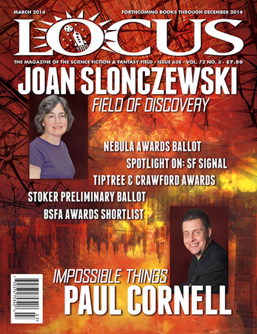 Big bigCover of Locus Magazine, Issue 638, March 2014
