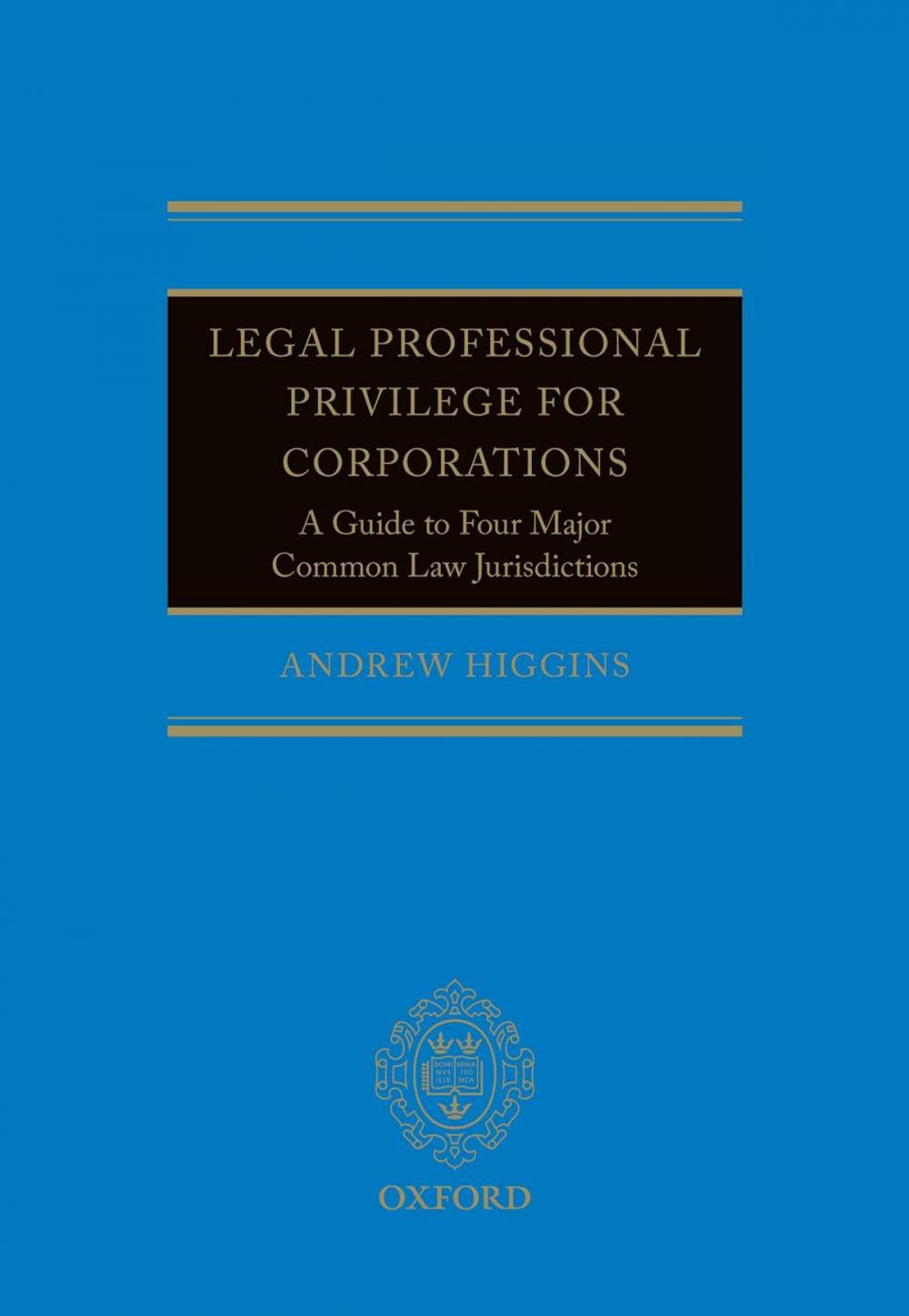 Big bigCover of Legal Professional Privilege for Corporations