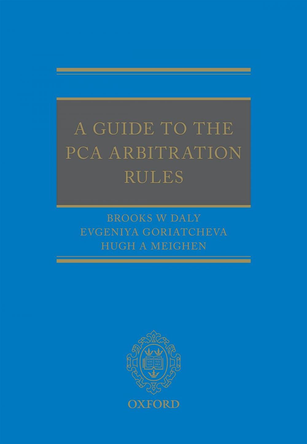 Big bigCover of A Guide to the PCA Arbitration Rules