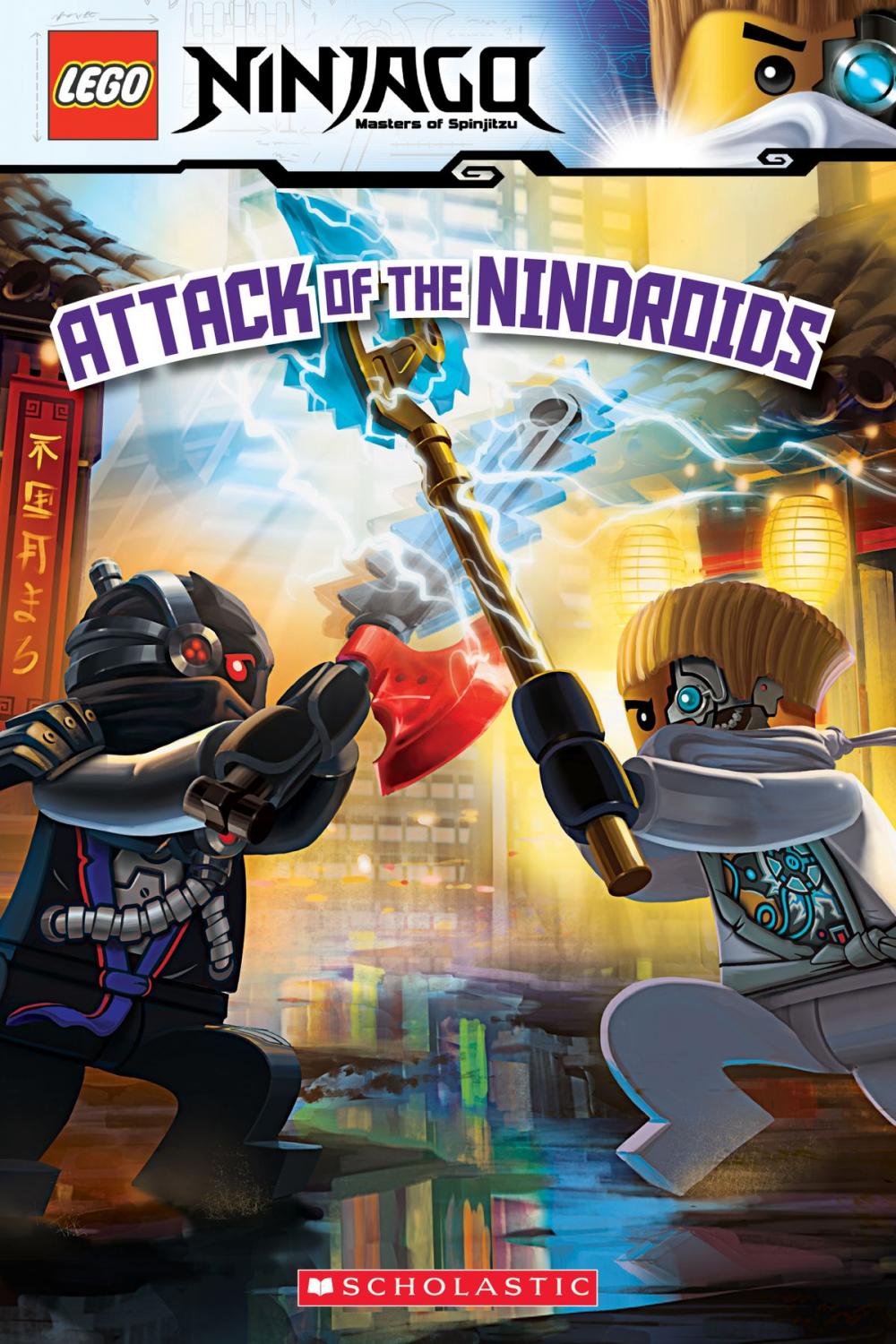 Big bigCover of Attack of the Nindroids (LEGO Ninjago: Reader)