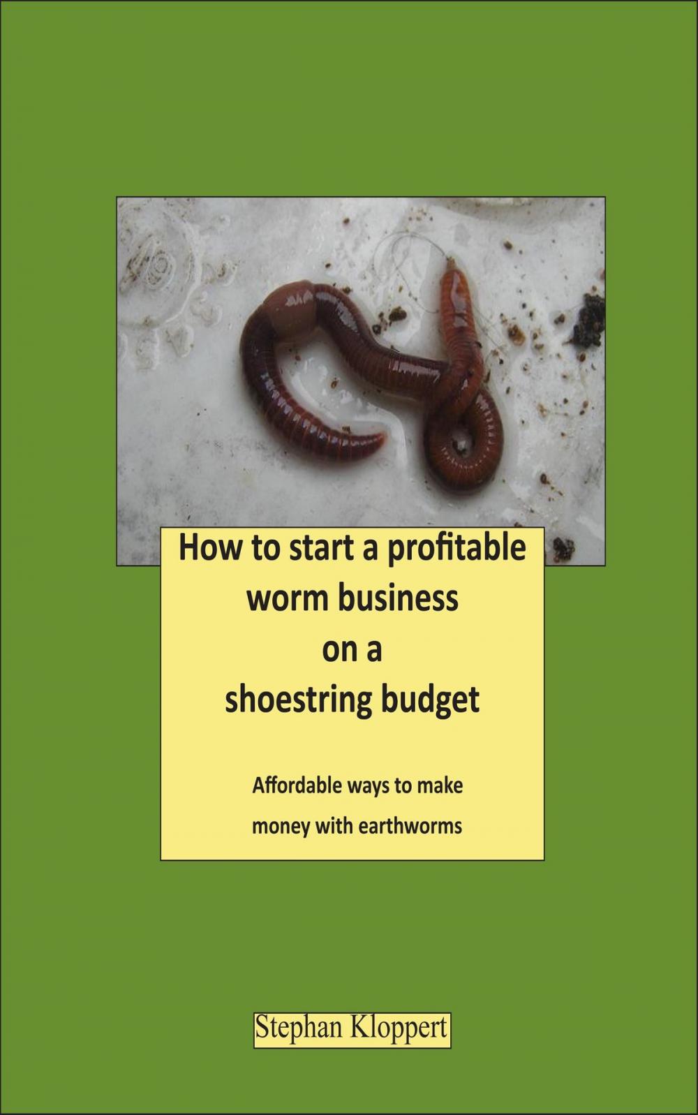 Big bigCover of How to Start a Profitable Worm Business on a Shoestring Budget