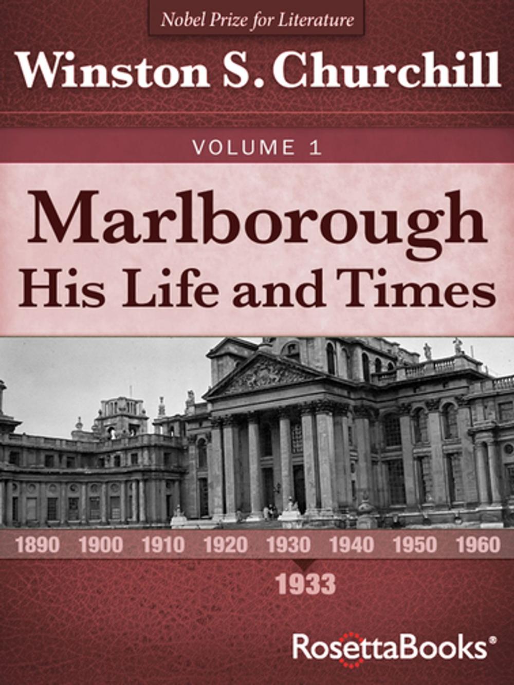 Big bigCover of Marlborough: His Life and Times, 1933