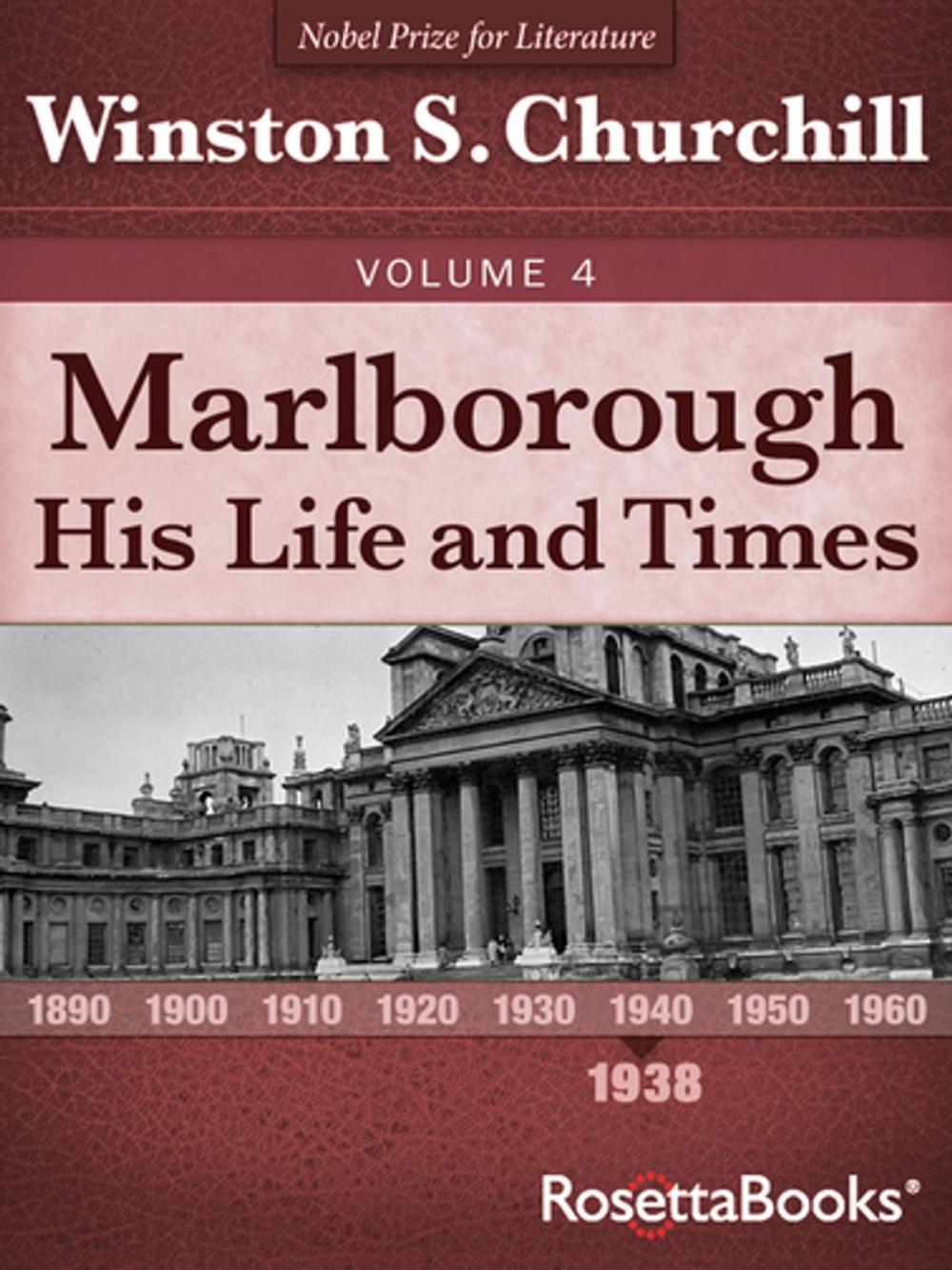 Big bigCover of Marlborough: His Life and Times, 1938