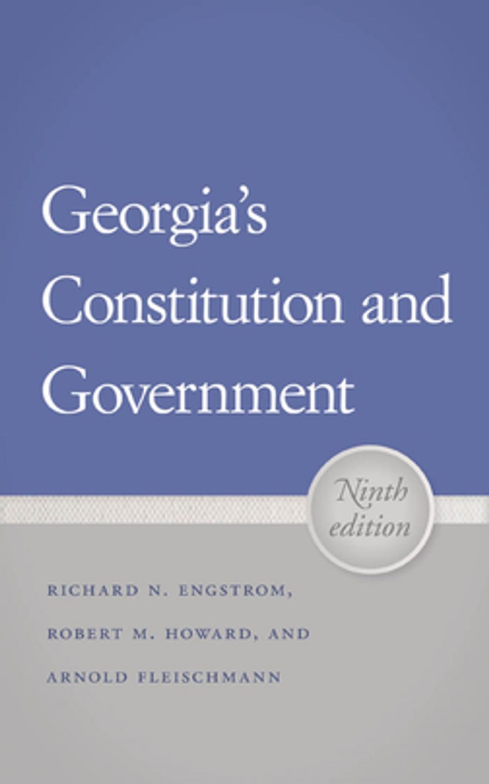 Big bigCover of Georgia's Constitution and Government