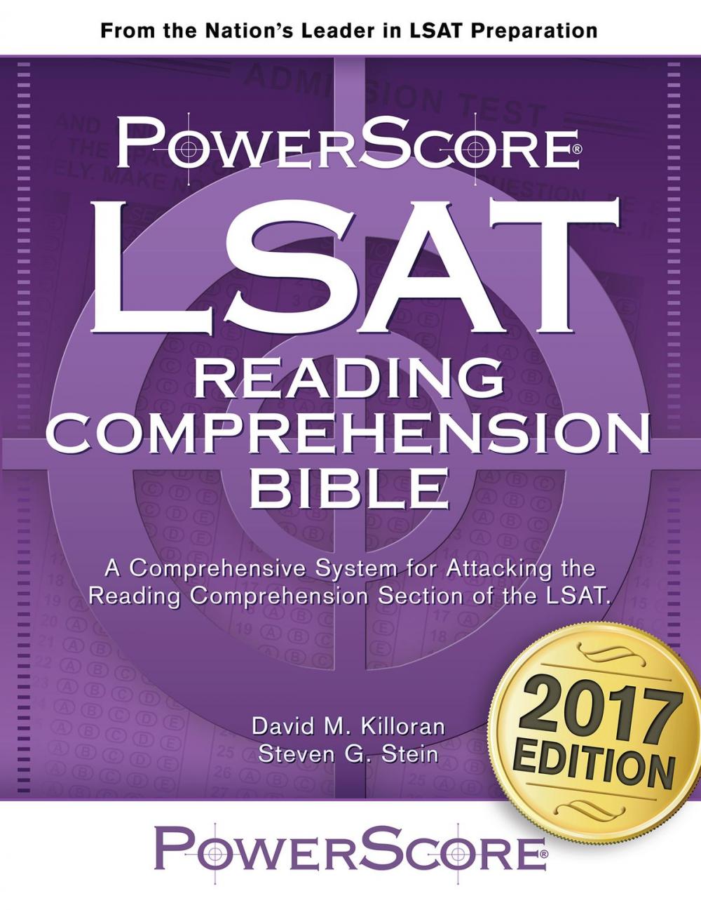 Big bigCover of The PowerScore LSAT Reading Comprehension Bible