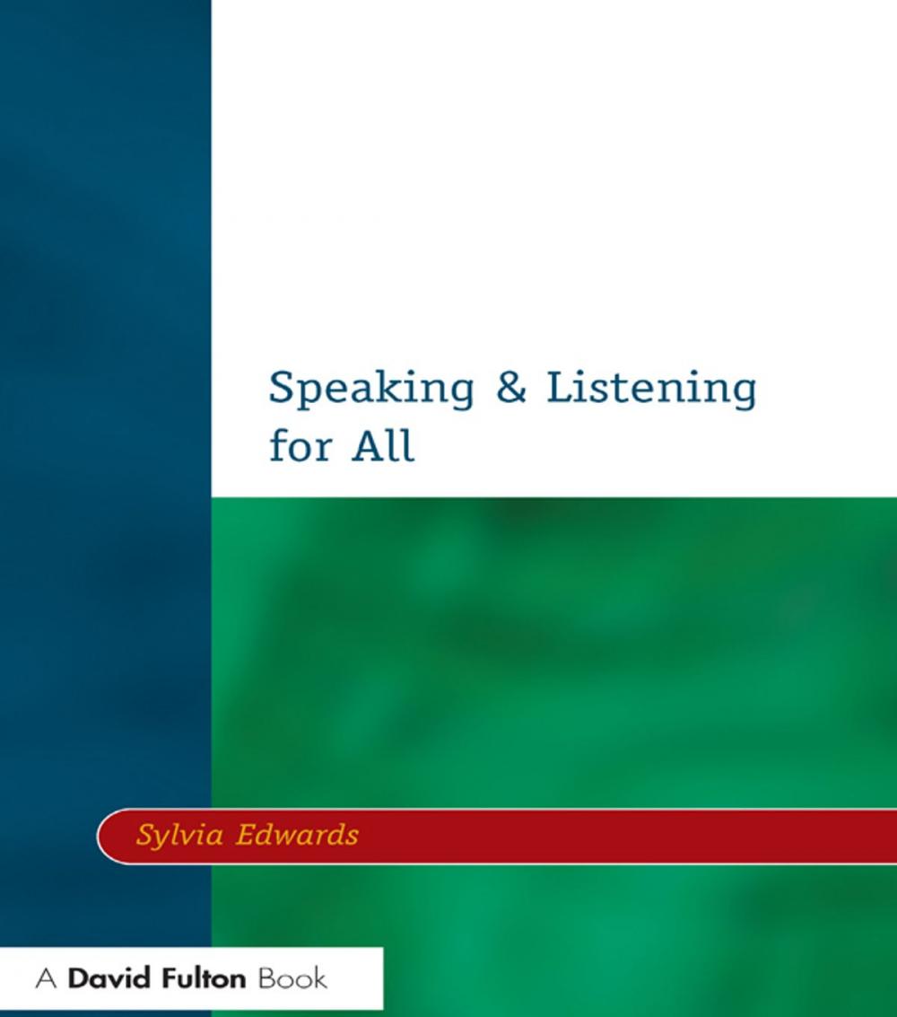 Big bigCover of Speaking & Listening for All
