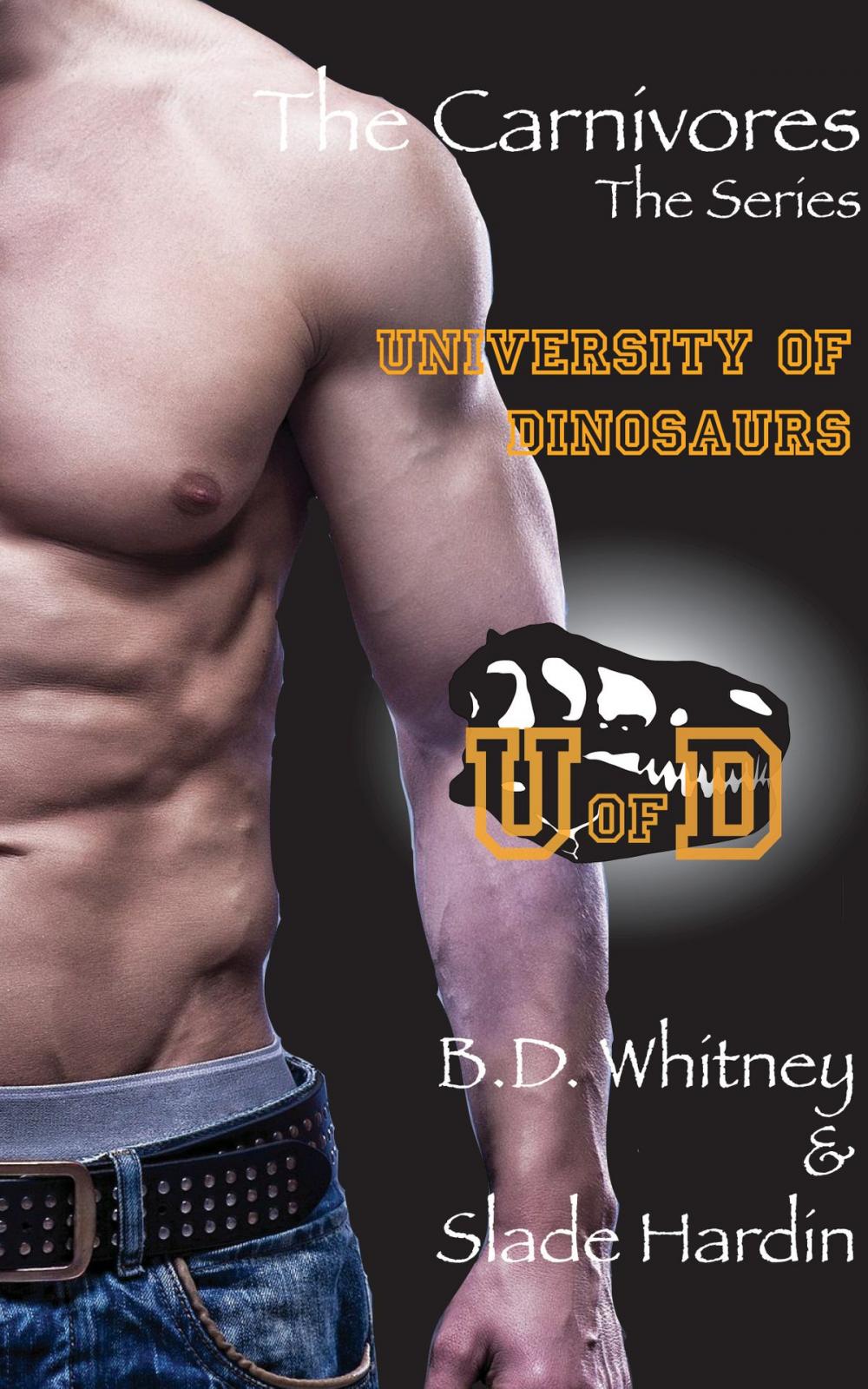 Big bigCover of The Carnivores: University of Dinosaurs - Complete Set of 4 Gay Dinosaur Erotica Stories