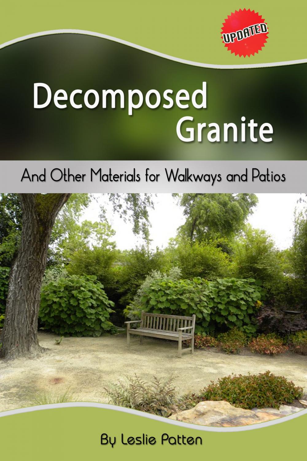 Big bigCover of Decomposed Granite and Other Materials for Walkways and Patios