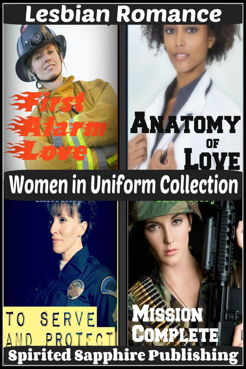 Big bigCover of Lesbian Romance: Women in Uniform Collection