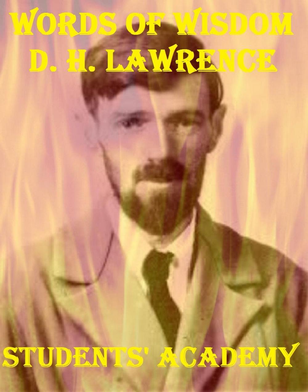Big bigCover of Words of Wisdom: D. H. Lawrence