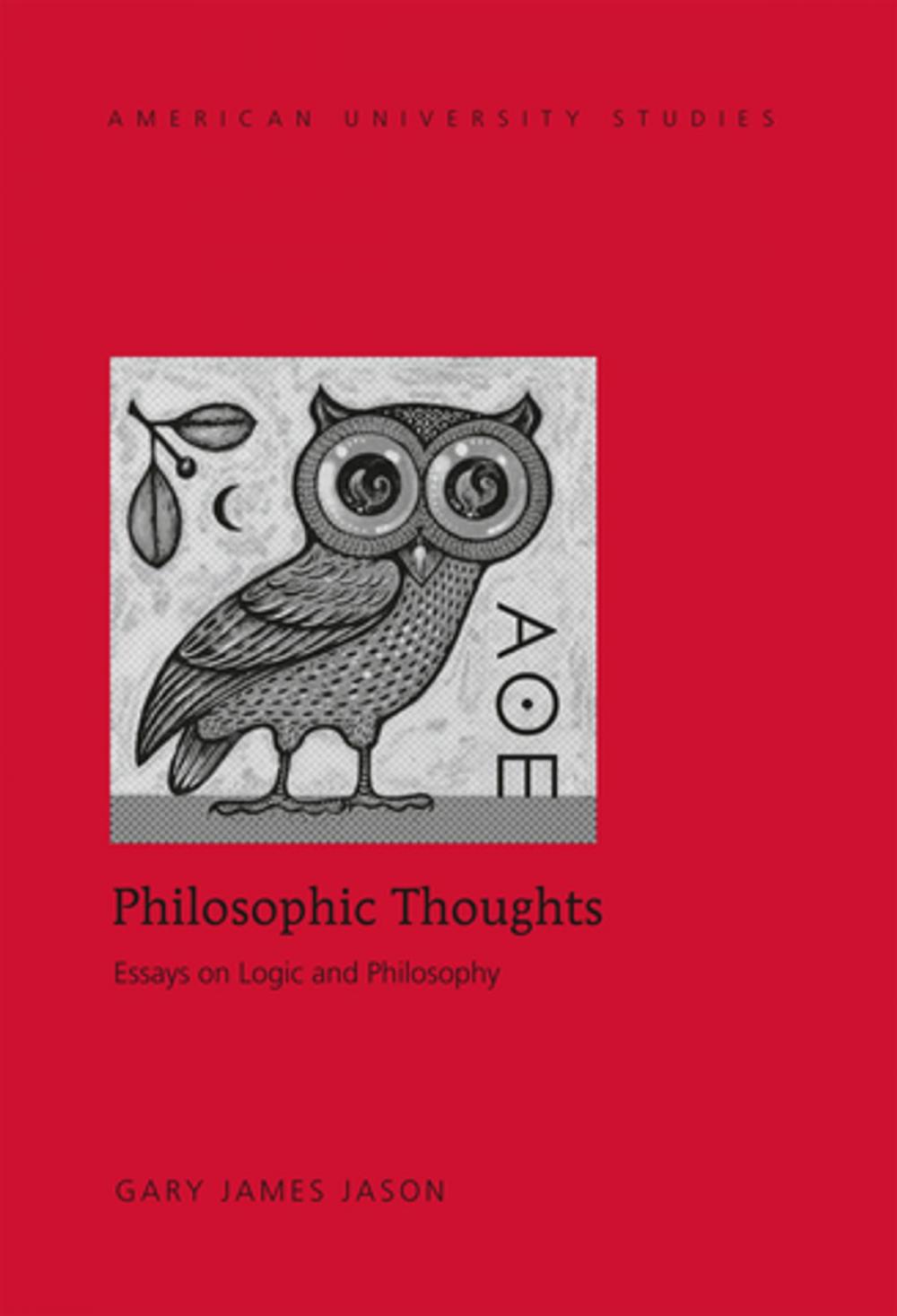 Big bigCover of Philosophic Thoughts