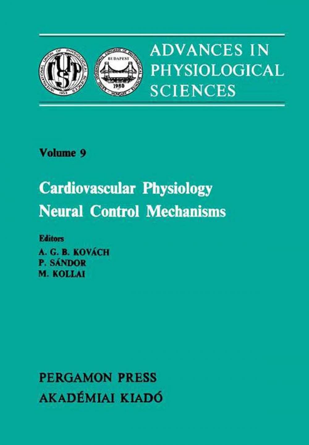 Big bigCover of Cardiovascular Physiology Neural Control Mechanisms