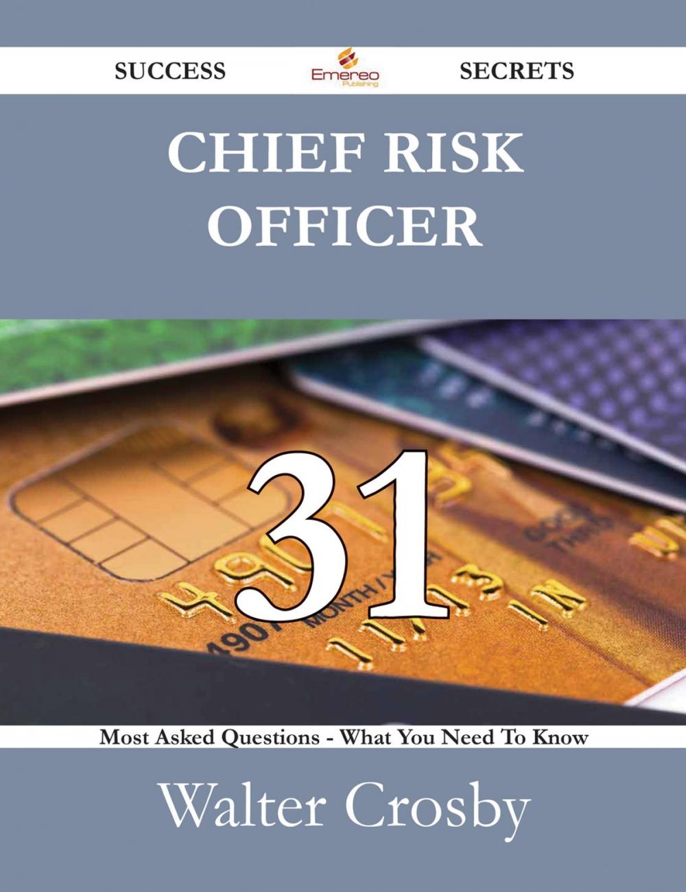Big bigCover of Chief Risk Officer 31 Success Secrets - 31 Most Asked Questions On Chief Risk Officer - What You Need To Know
