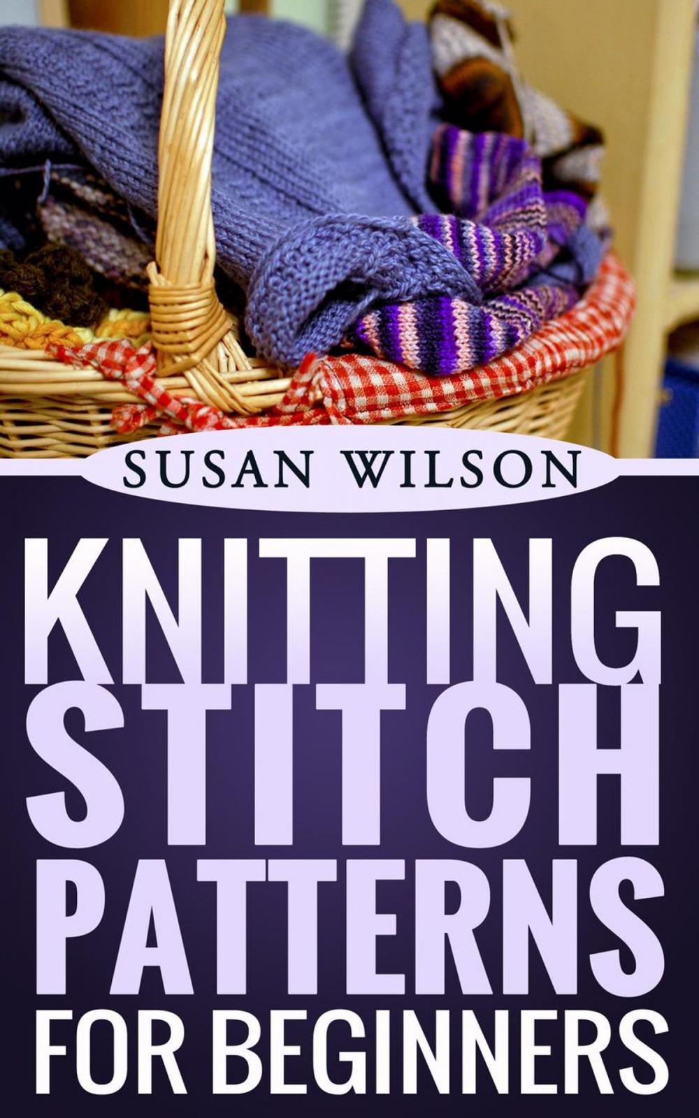 Big bigCover of Knitting Stitch Patterns For Beginners