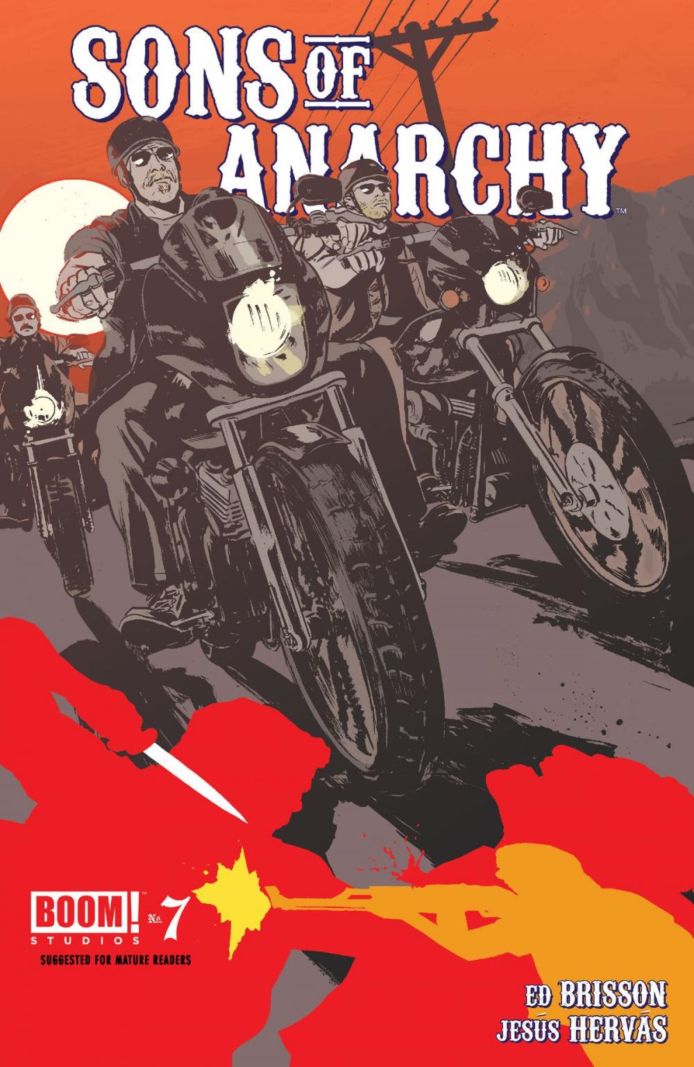 Big bigCover of Sons of Anarchy #7