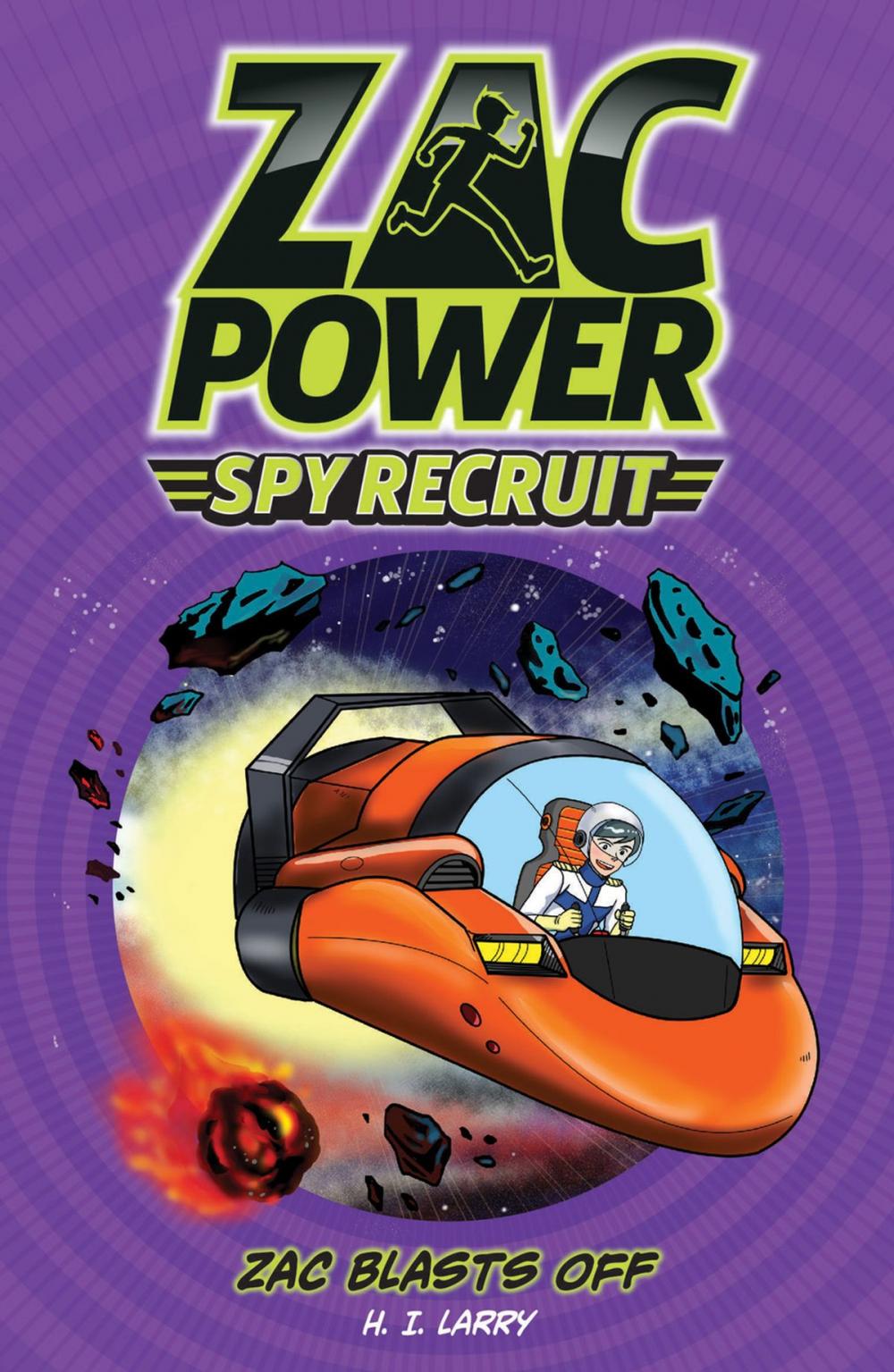 Big bigCover of Zac Power Spy Recruit: Zac Blasts Off