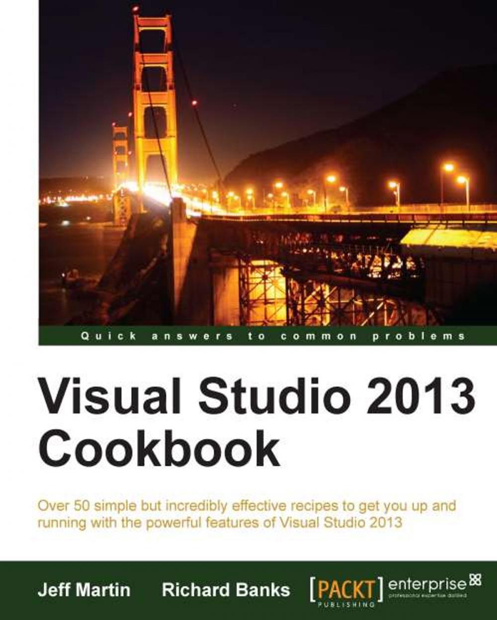Big bigCover of Visual Studio 2013 Cookbook
