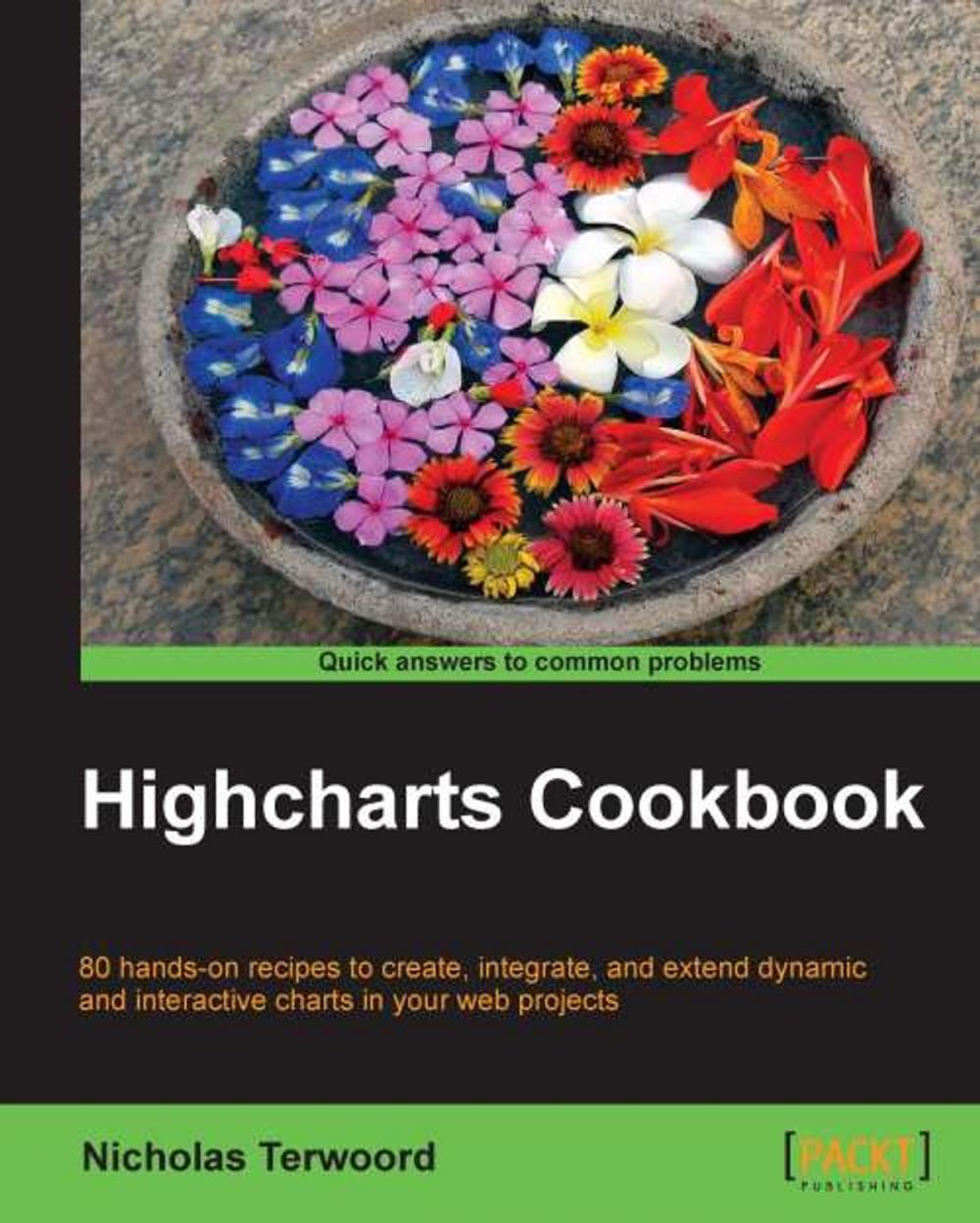 Big bigCover of Highcharts Cookbook