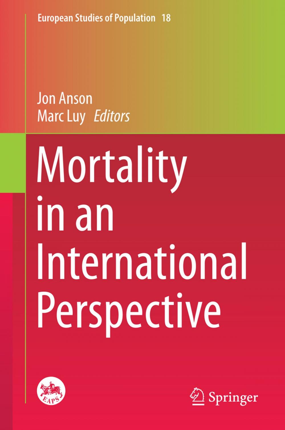 Big bigCover of Mortality in an International Perspective