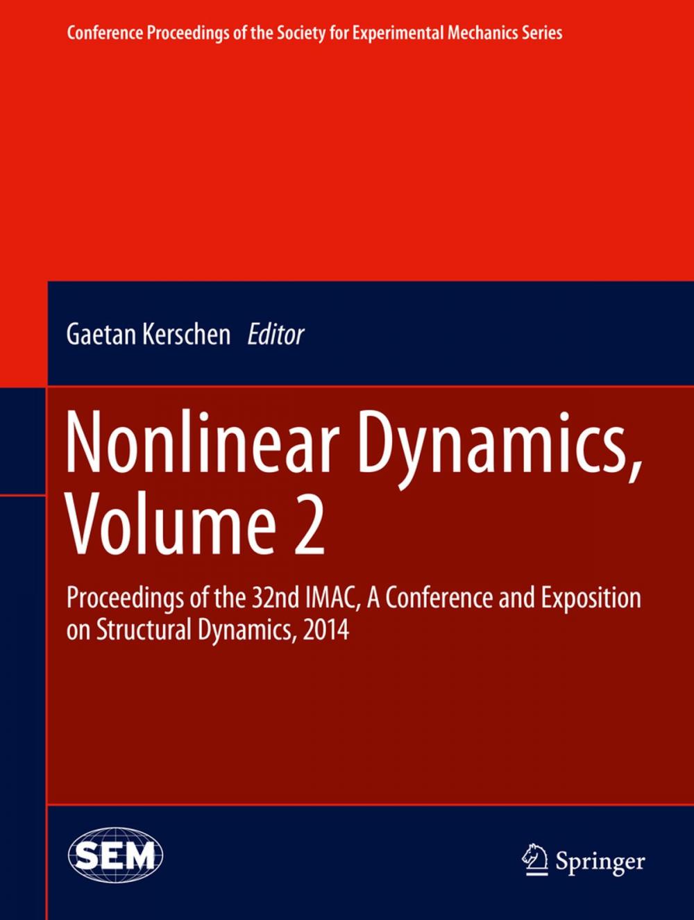 Big bigCover of Nonlinear Dynamics, Volume 2