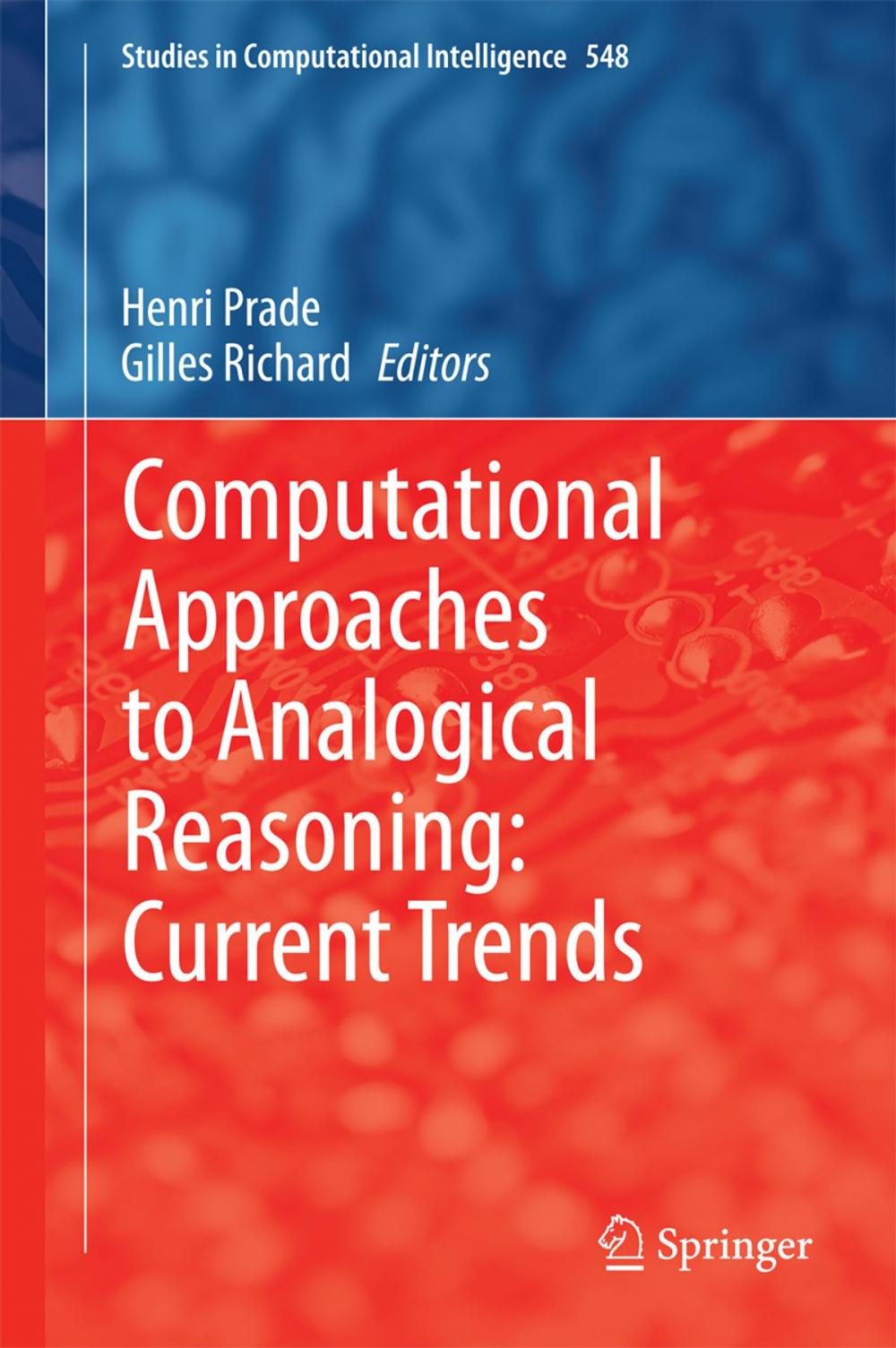 Big bigCover of Computational Approaches to Analogical Reasoning: Current Trends