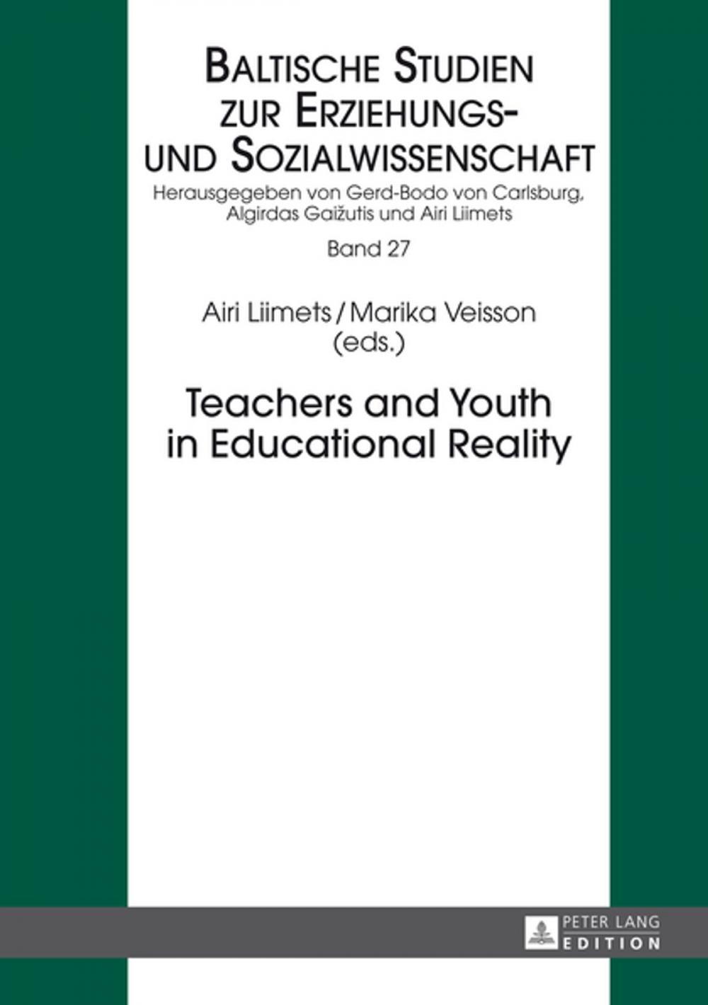 Big bigCover of Teachers and Youth in Educational Reality