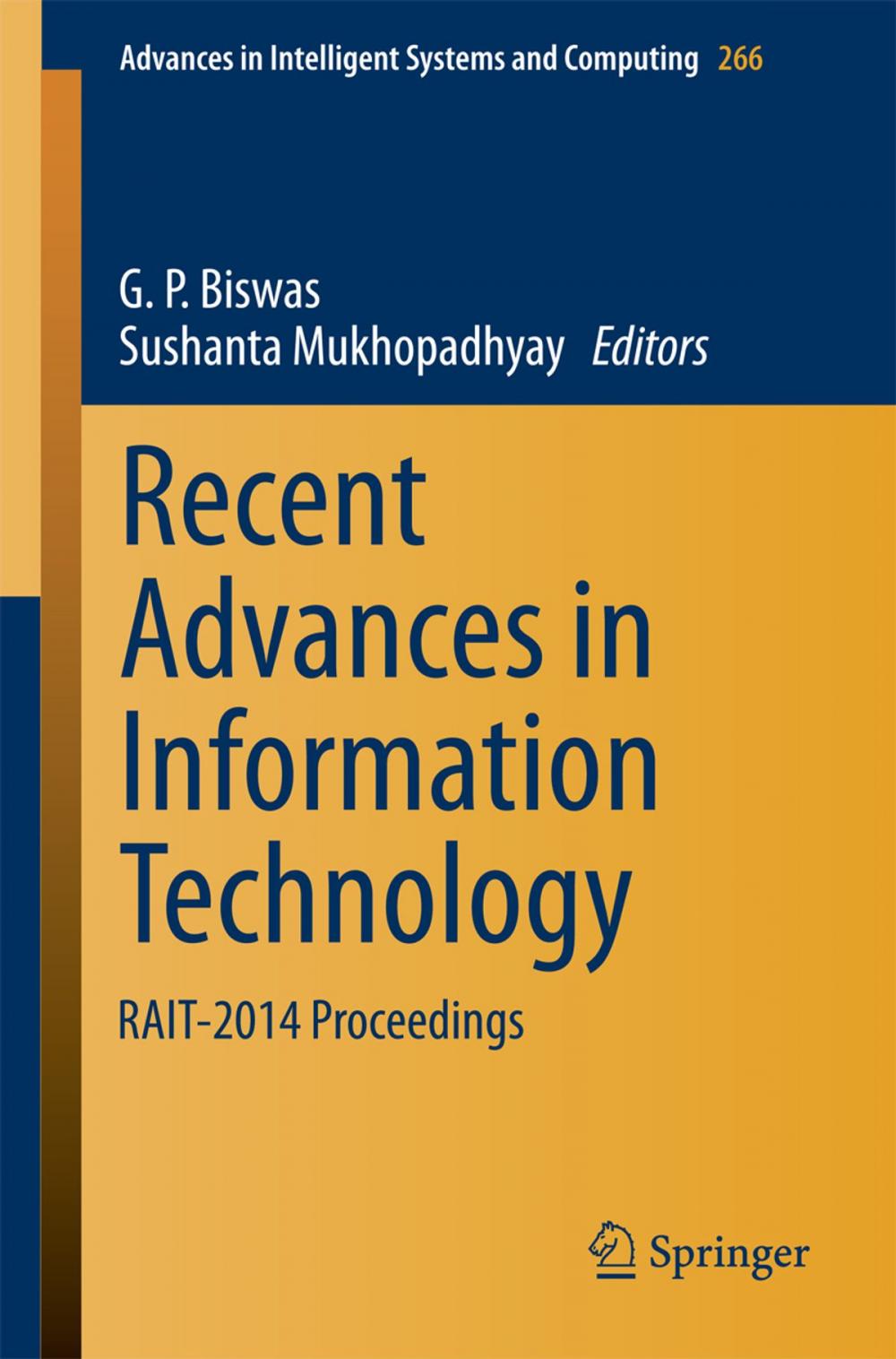 Big bigCover of Recent Advances in Information Technology