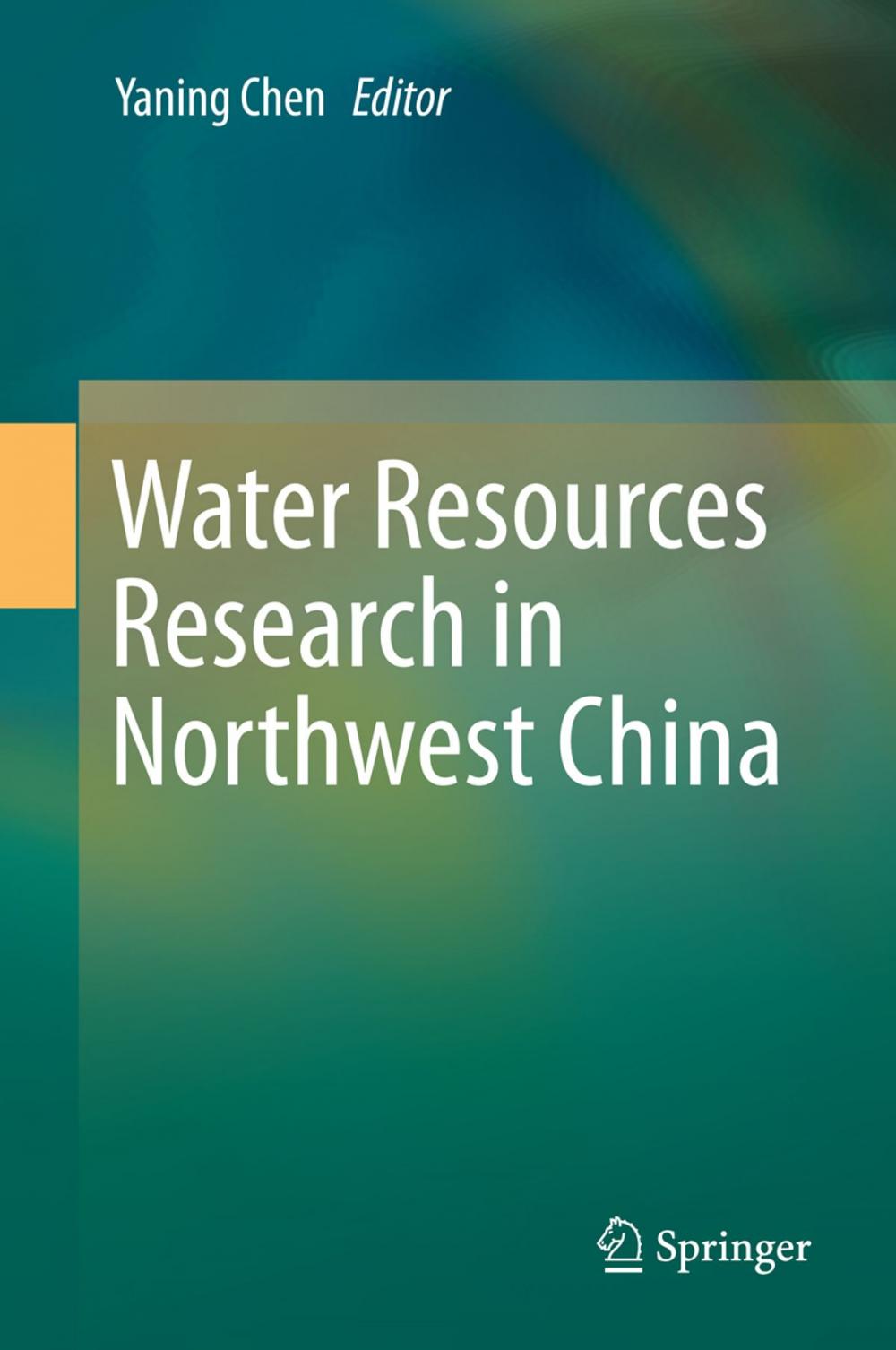 Big bigCover of Water Resources Research in Northwest China