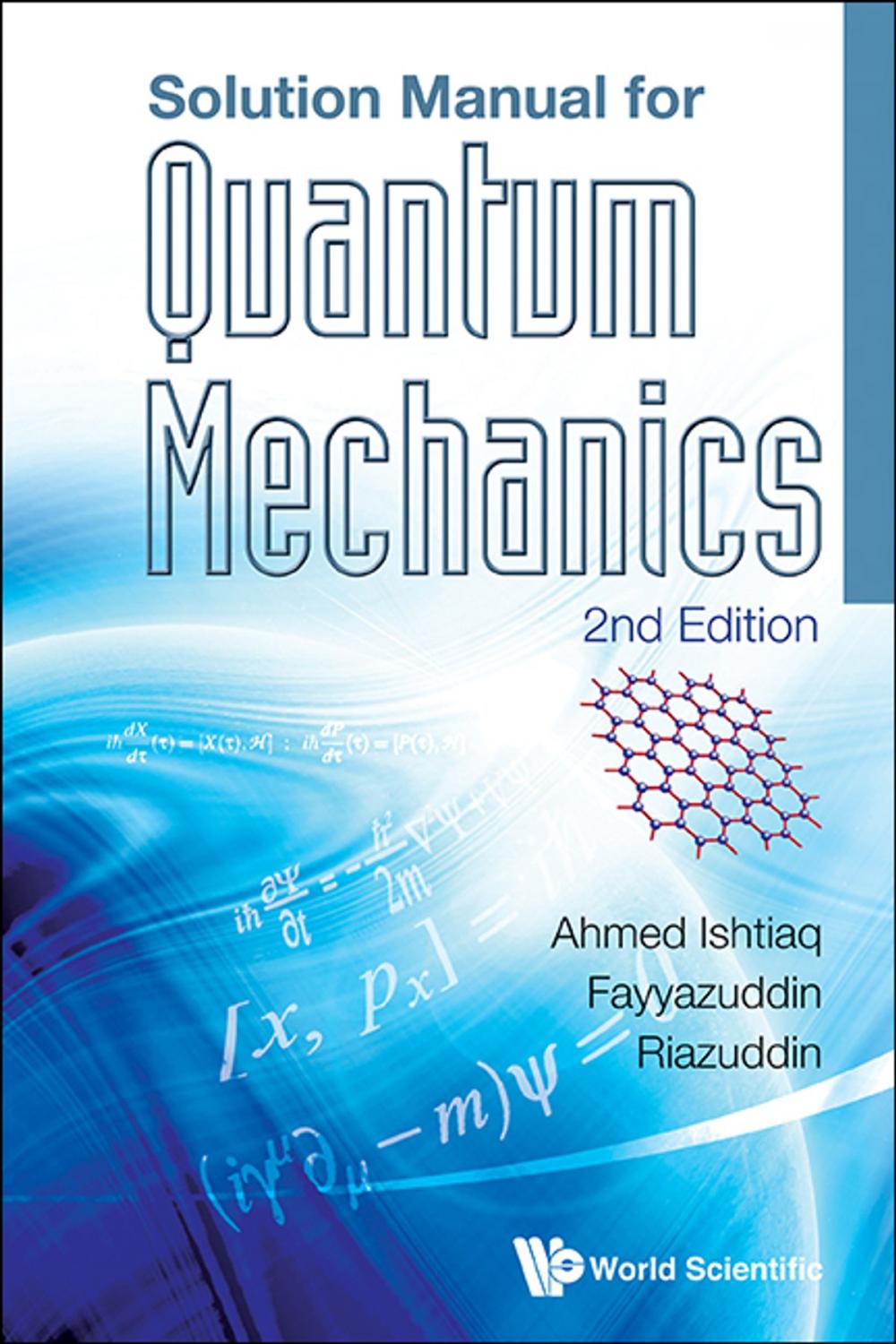 Big bigCover of Solution Manual for Quantum Mechanics