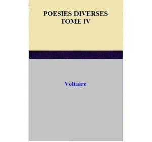 Cover of POESIES DIVERSES TOME IV
