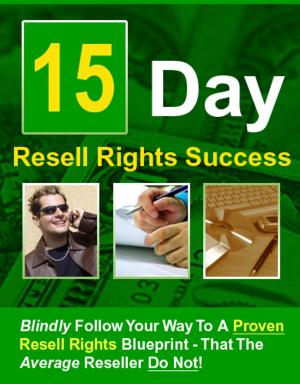 Cover of 15 DAYS RESELL RIGHTS SUCCESS