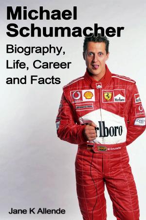 Book cover of Michael Schumacher Biography, Life, Career and Facts