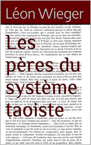 Cover of the book Les pères du système taoiste by Tanja Alexa Holzer