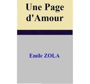 Cover of the book Une Page d'Amour by Josephine Siebe