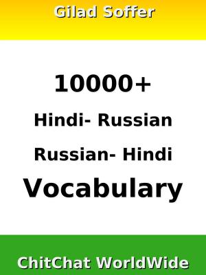 Cover of 10000+ Hindi - Russian Russian - Hindi Vocabulary