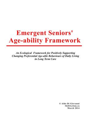 Cover of Emergent Seniors’ Age-ability Framework