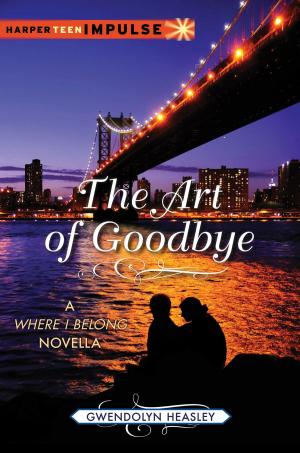 Cover of the book The Art of Goodbye by Carrie Jones, Megan Kelley Hall