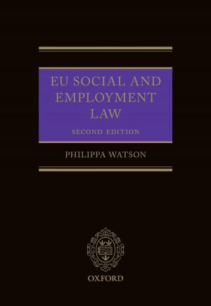 Cover of the book EU Social and Employment Law 2E by Robert Eaglestone
