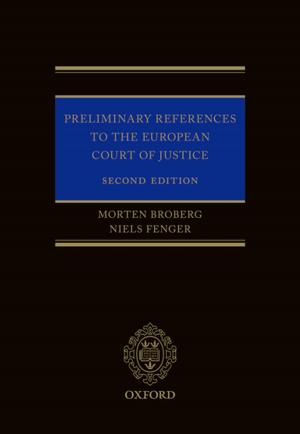 Cover of the book Preliminary References to the European Court of Justice by Auguste Escoffier
