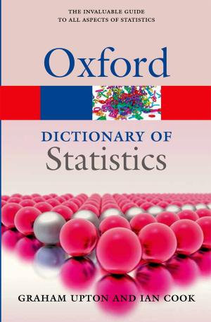 Cover of the book A Dictionary of Statistics 3e by Ekaterina A. Stepanova