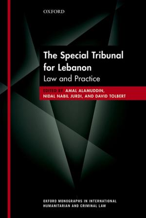 Cover of the book The Special Tribunal for Lebanon by Andrew Dickinson, Eva Lein