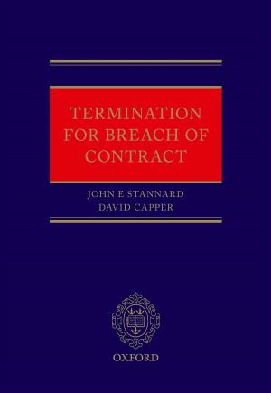 Cover of the book Termination for Breach of Contract by Thomas Hennessey, Máire Braniff, James W. McAuley, Jonathan Tonge, Sophie A. Whiting