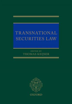 Cover of the book Transnational Securities Law by Richard Gordon QC, Rowena Moffatt